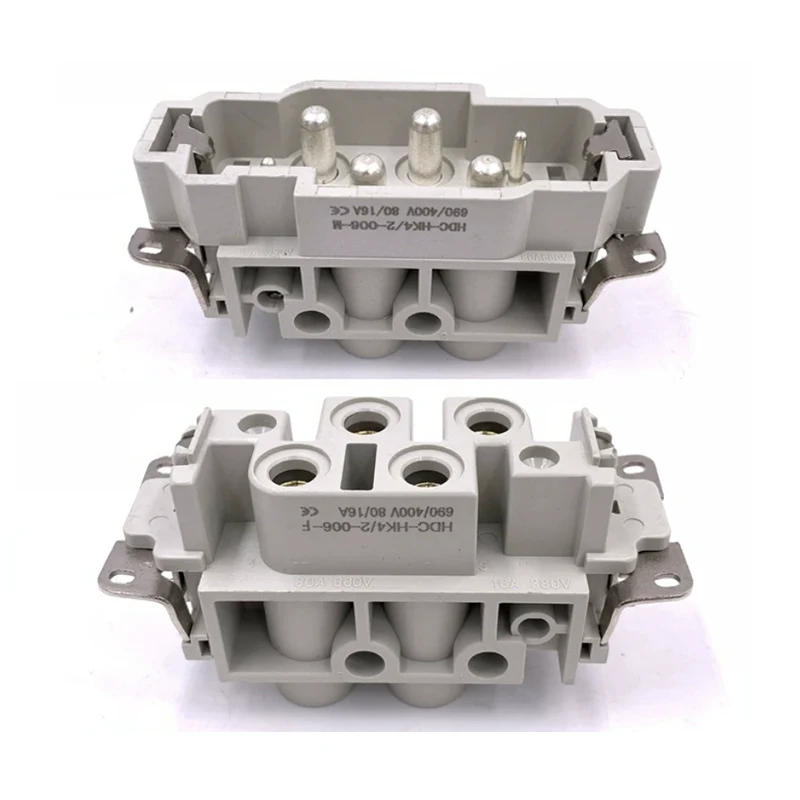 80A 4+2 істікшелі кірістіру ауыр жүктеме қосқышы